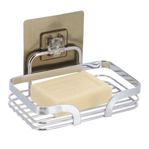 Tendance držač sapuna 10x14x9,5cm na lepljenje hrom