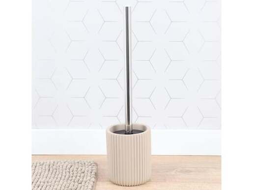 Tendance wc četka 9x37cm poliresin sivo smedja