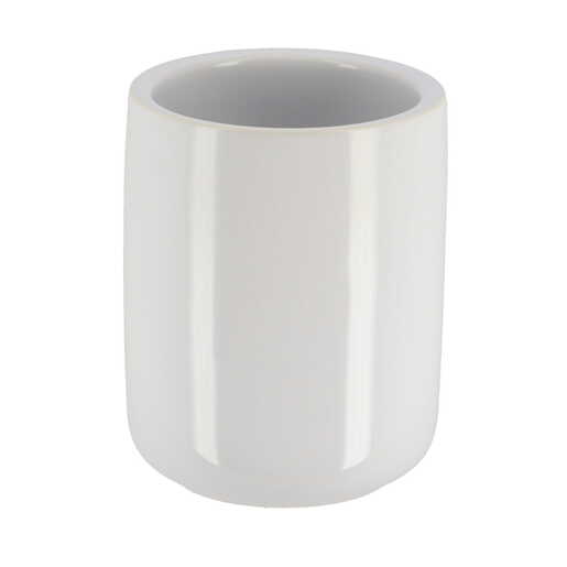 Tendance caša za četkice dolomit 10,7x8,3cm keramika bela