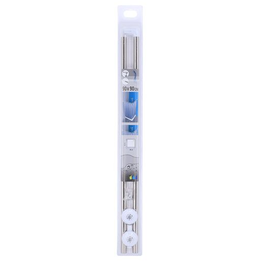 Tendance držač za zavese za kadu ugaoni 90x90cm aluminijum hrom