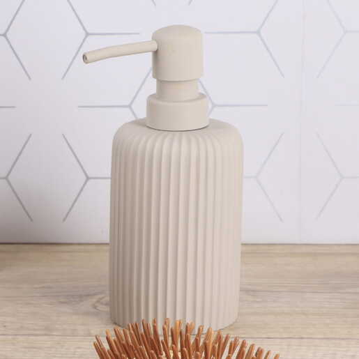 Tendance dozer za sapun 7x17 cm poliresin sivo smedja