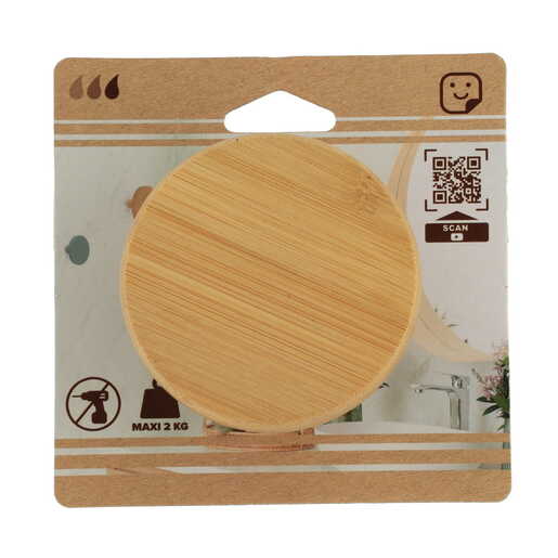 Tendance kukica samolepljiva 8,5cm bambus