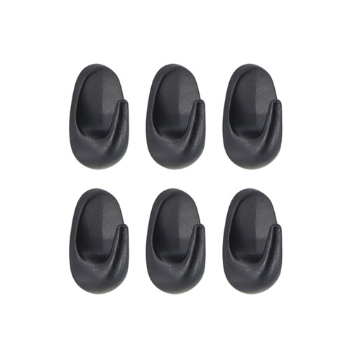 Tendance set 6 kukica 3m 2,7 x 1,8 x 2,5 plasticna crna