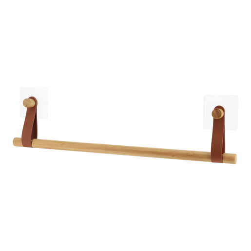 Tendance  držač peškira samolepljivi 11.5x50x2.5 cm bambus/braon