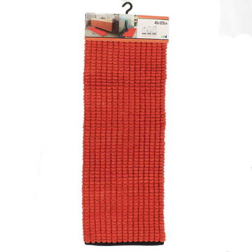 Tendance tepih za kupatilo 45x120 cm  pamuk/poliester  narandzasta/crna