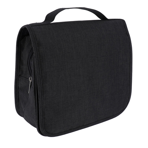 Tendance neseser za putovanje sa kukicom 25x25x9 poliester crna