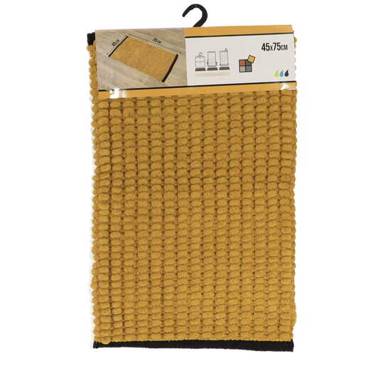 Tendance tepih za kupatilo 45x75 cm pamuk/poliester  zuta/crna