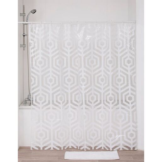 Tendance zavesa za kadu tribeca 180x180xcm providna