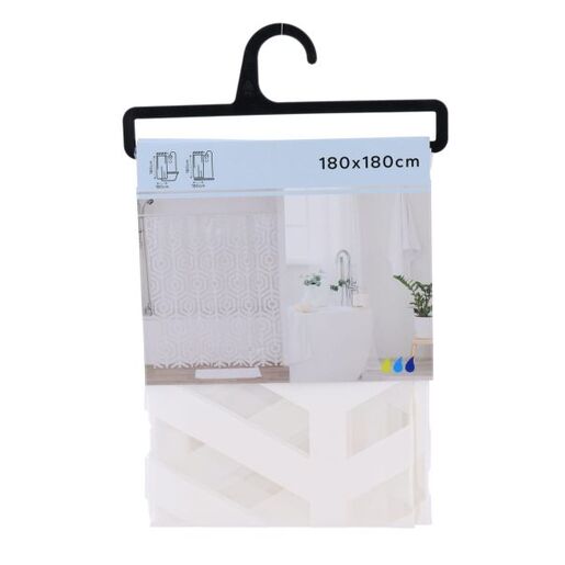 Tendance zavesa za kadu tribeca 180x180xcm providna