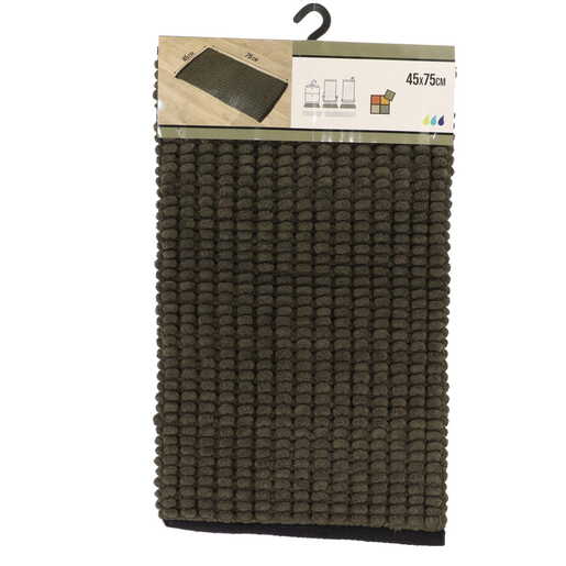 Tendance tepih za kupatilo 45x75 cm pamuk/poliester   zelena/crna