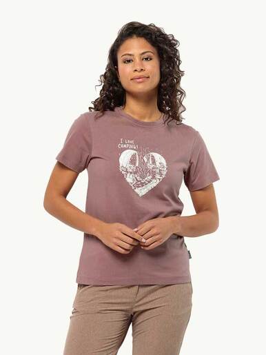 Ženska majica CAMPING LOVE T W