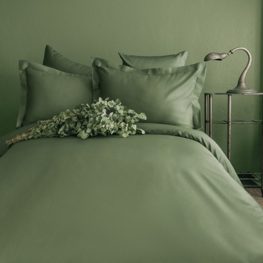 Dekordom Posteljina issimo saten family - simply satin - forest green