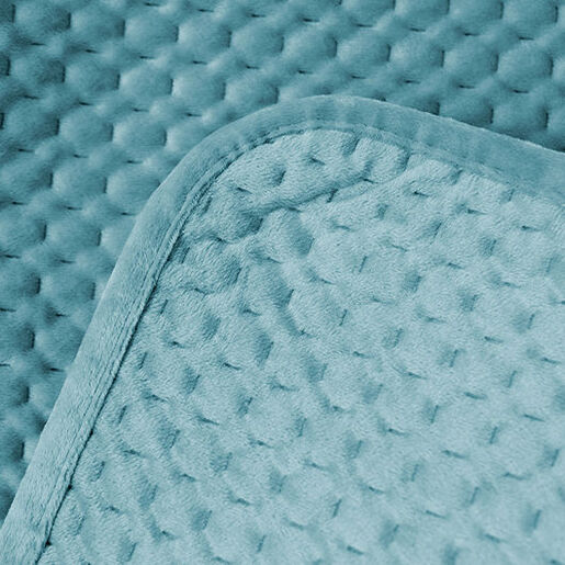 Dekordom Prekrivač velluto 200x220 - petrol