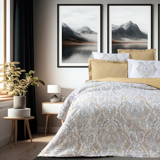 Dekordom Posteljina cb ranforce double - bohem - najva