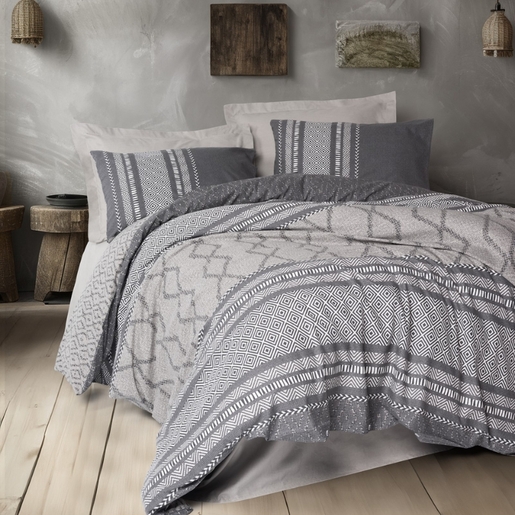 Dekordom Posteljina cb ranforce double - toprak - tonnia