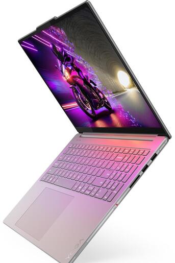Laptop LENOVO Yoga Pro 9 16IAH10 83L00040RM, 16" 2880x1800, Intel Core Ultra 7 255H, 32GB RAM, 1TB SSD, NVIDIA GeForce RTX 5060, Windows 11 Pro