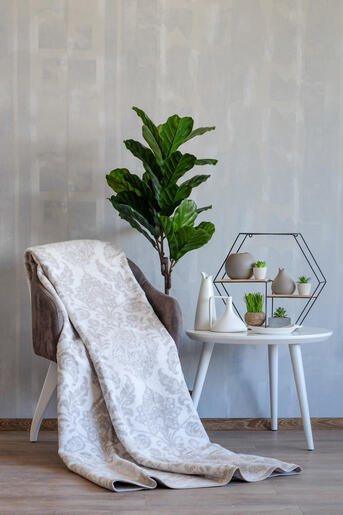 Dekordom Ćebe eco blanket 150x200 - 19803-d - žakard krem