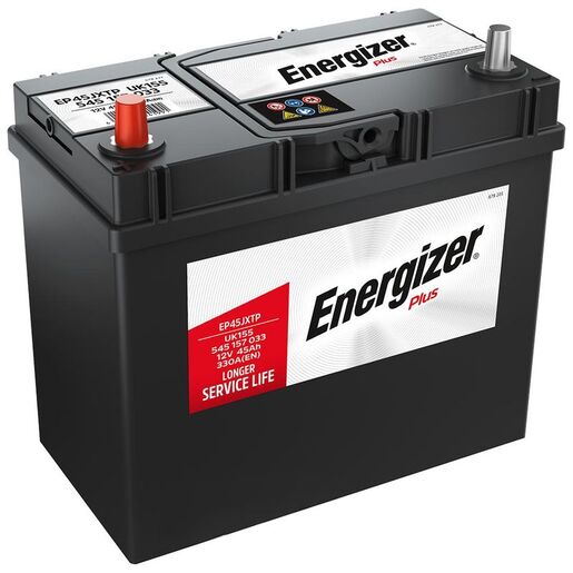 Energizer Akumulator za automobile Plus 12 V 45 Ah ASIA EP45JX-TP Levo