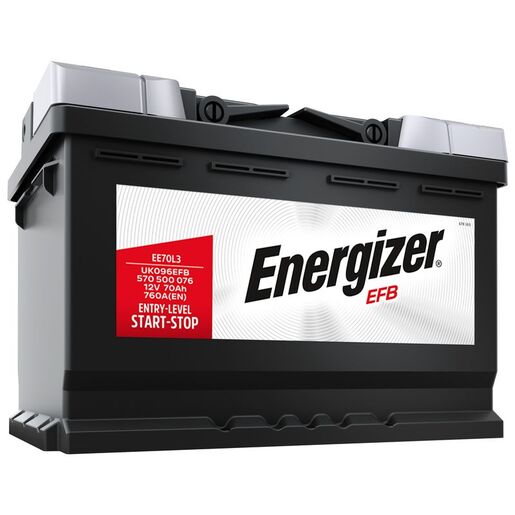 Energizer Akumulator za automobile Premium EFB 12 V 70 Ah