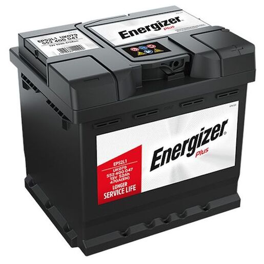 Energizer Akumulator za automobile Plus 12 V 52 Ah EP52-L1 Desno