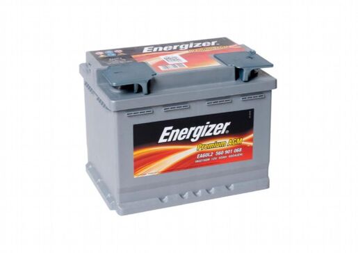 Energizer Akumulator za automobile Premium AGM 12 V 60 Ah