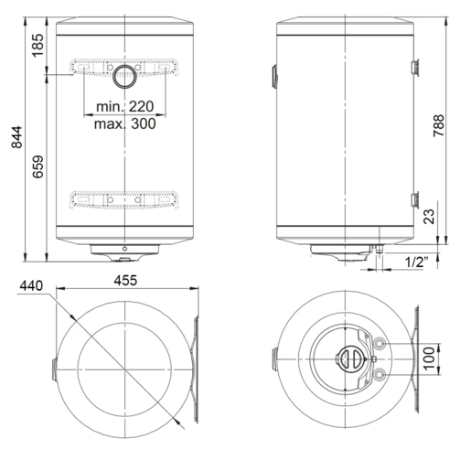Bosch bojler TR2000T 80 B