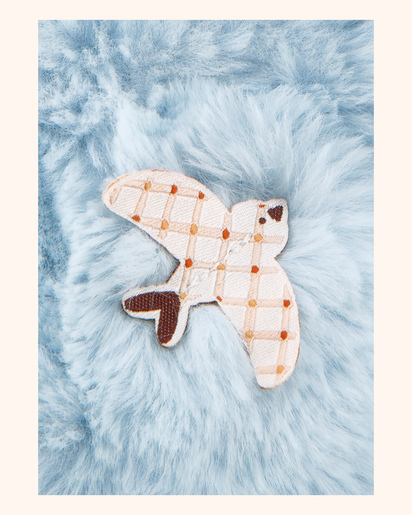 Kallo Chubby meda plavi 25 cm K214015