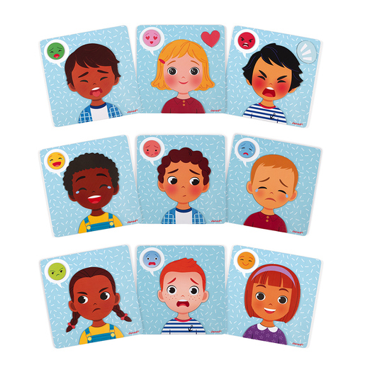 Janod Magnetna igra - emocije J08038