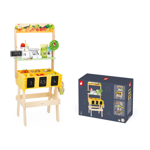 Janod Farma - drvena zelena pijaca  J03322