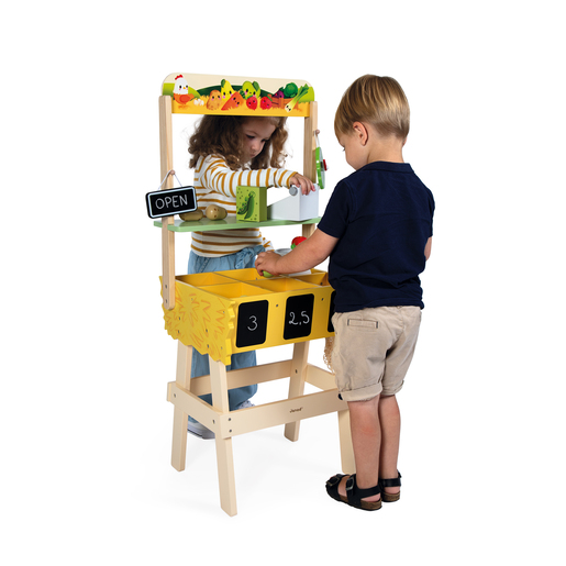 Janod Farma - drvena zelena pijaca  J03322