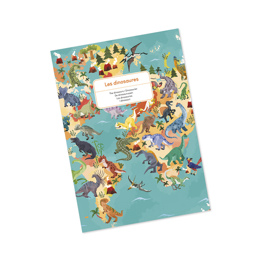 Janod Edu slagalica - dinosaurusi - 200 kom J02679