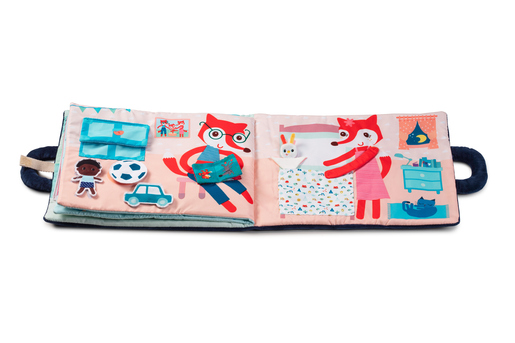 Lilliputiens Knjiga aktivnosti - laku noć mali fox 83271