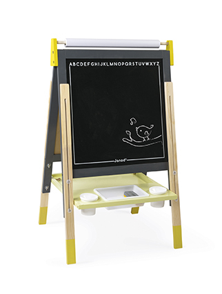 Janod Podesiv sivo zuti stalak J09630