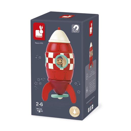 Janod Mala raketa na magnet J05207