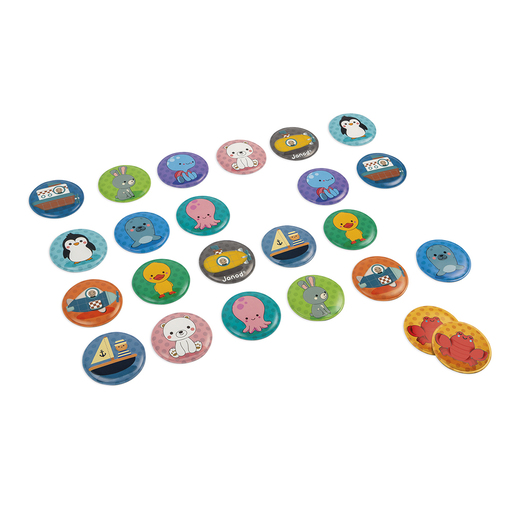 Janod 24 memo cartice za igru u kupatilu J04714