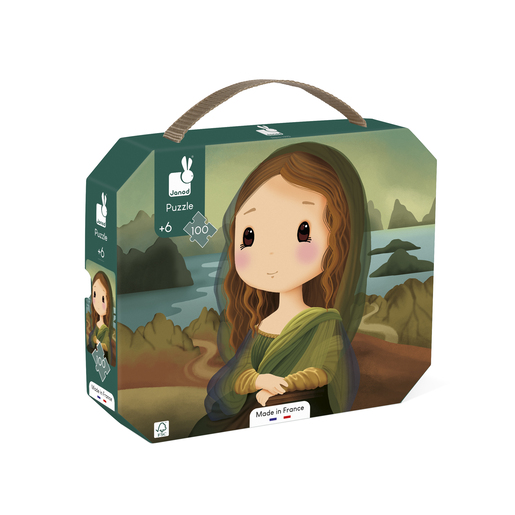 Janod Leonardo da vinci inspiracija puzzle 100 kom J02579