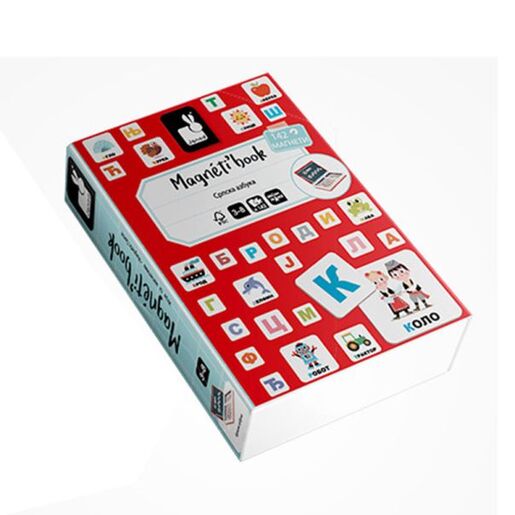 Janod Magnetna knjiga srpska azbuka J02595