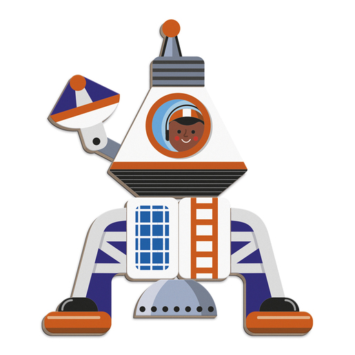 Janod Magnetna knjiga - kosmos J02589