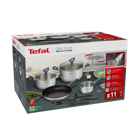 Tefal set posuđa 11 kom G713SB45