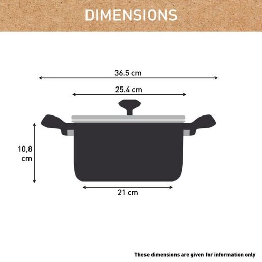 Tefal šerpa as poklopcem 24cm C4264673 Renew