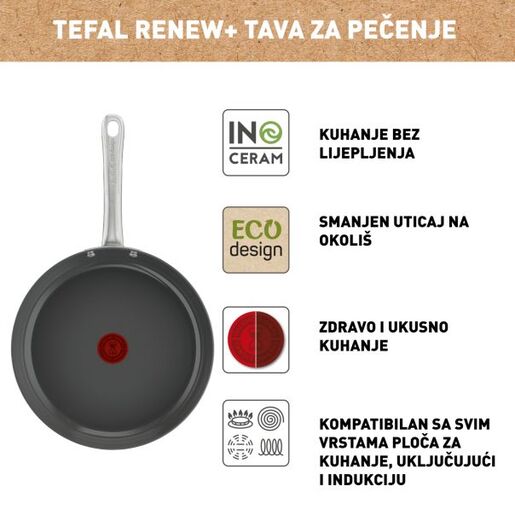 Tefal duboki tiganj 28cm C4260643 Renew