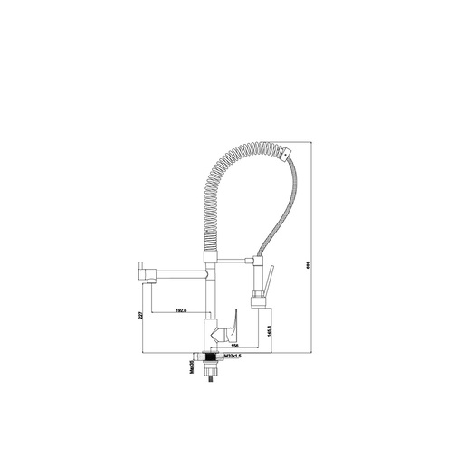 Aquabi EXCELLENT baterija za kuhinju