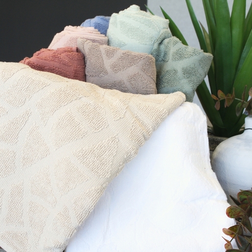 Dekordom Peškir stone 70x140 - white