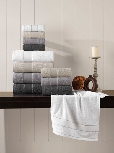 Dekordom Peškir river 50x90 - beige