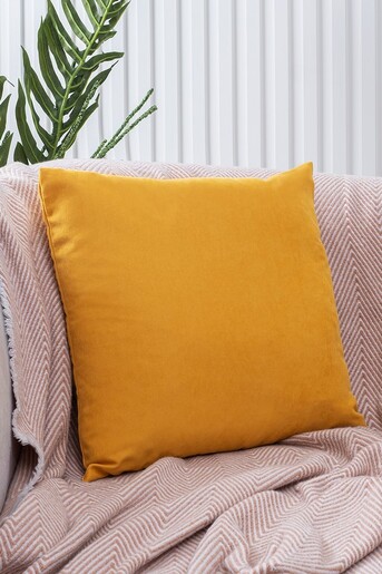 Dekordom Dekorativna jastučnica panoroma 45x45 - mustard 344 - asd