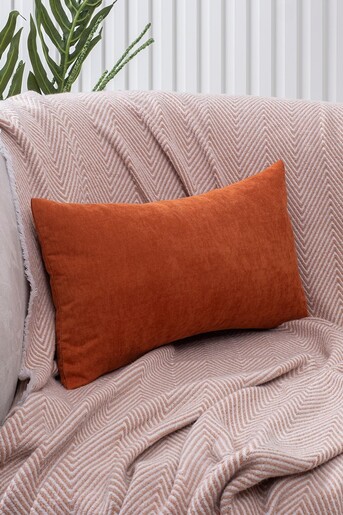 Dekordom Dekorativna jastučnica panoroma 30x50 - terracotta 107 - asd