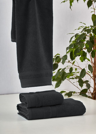 Dekordom Peškir royal 70x140 - black