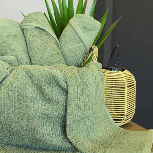 Dekordom Peškir reale 50x90 - dark green