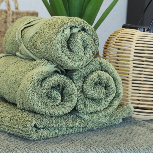 Dekordom Peškir reale 50x90 - dark green