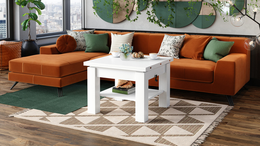 Multifunkcionalni Sto Cleo Beli 1650